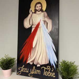 JEZUS MIŁOSIERNY obraz na płótnie