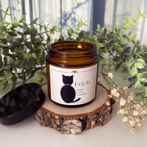 Foch – Naturalna świeca sojowa zapachowa 120ml – Kocie Humorki