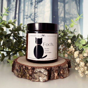 Foch – Naturalna świeca sojowa zapachowa 120ml – Kocie Humorki