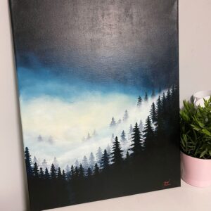 Obraz akrylowy Mglisty poranek