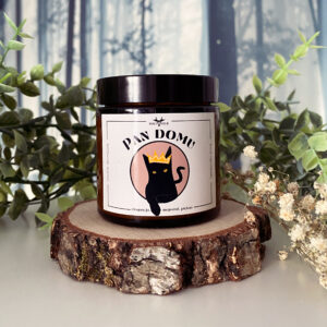 Pan domu – Naturalna świeca sojowa zapachowa 120ml – Kocie Humorki