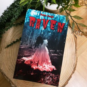 Thriller Psychologiczny Raven Joanna Jarczyk + Dedykacja autorki - Mrożąca krew w żyłach opowieść o niedoszłej samobójczyni - książka z dedykacją w sklepie rękodzielniczym Biały Kruk