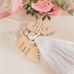 Anioły Podziękowanie dla Chrzestnej - Sklep Biały Kruk - Podziękowanie na Chrzest