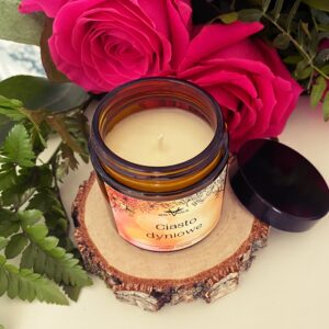 Ciasto Dyniowe – Naturalna świeca sojowa zapachowa 120ml - Sklep Biały Kruk