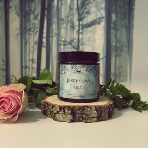 Jaśminowy sen – świeca sojowa 120ml