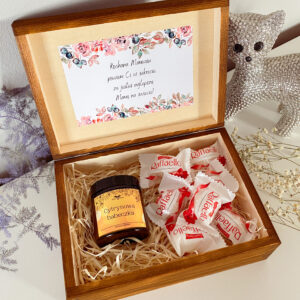 Box prezentowy na Dzień Matki Świeca sojowa