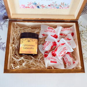 Box prezentowy na Dzień Matki Świeca sojowa