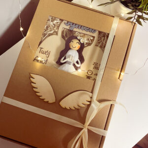 Anioł Stróż Makrama wraz z Metryczką Dziecka