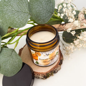 Bananowy Shake – Naturalna Świeca Sojowa 120ml