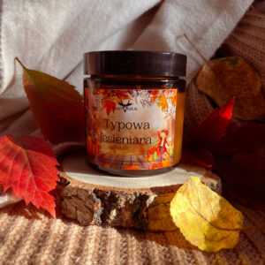 Typowa Jesieniara – Naturalna Świeca Sojowa 120ml