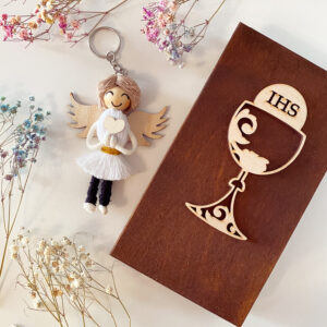 Pamiątka Pierwszej Komunii Świętej dla chłopca