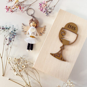 Pamiątka Pierwszej Komunii Świętej dla chłopca